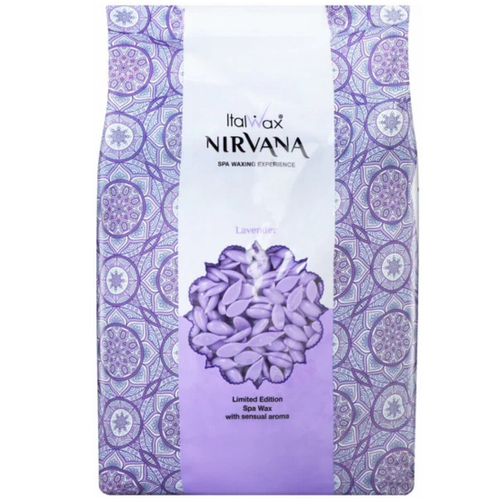 White Line/ItalWax Депилятор Воск Горячий Пленочный 100г Нирвана Лаванда гранулы 10644 (77062,48287) !!!!!