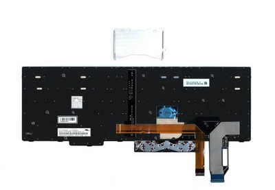 Клавиатура для Ноутбука Lenovo LenovoThinkPad T460s с подсветкой, раскладка - русская, черная (01YP708)