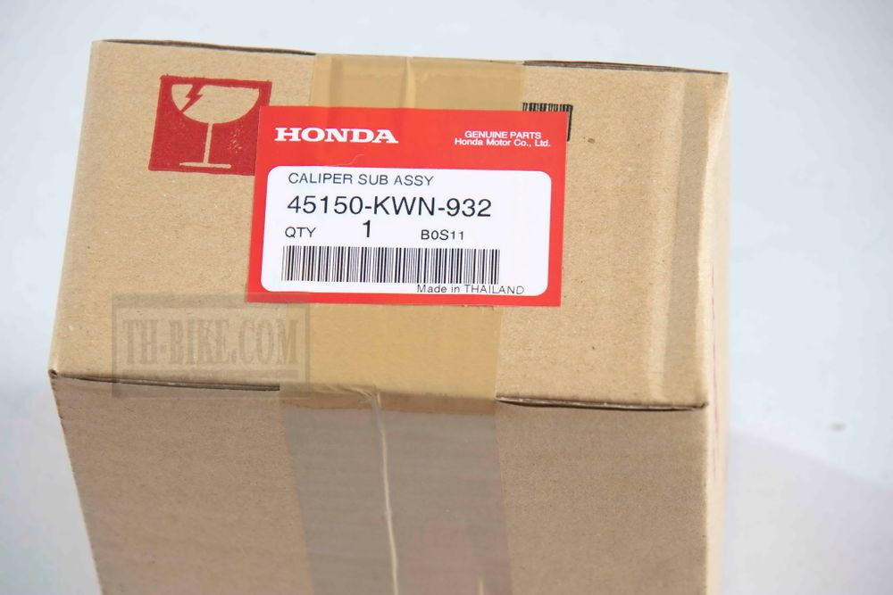 45150-KWN-931. CALIPER SUB ASSY., L. FR. (NISSIN). HONDA