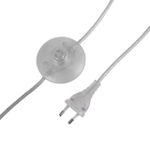 8274/1F CLASSI LN26 045 никель/белый/серый, металл/керамика/ткань Торшер Е27 1*60W 220V VERMONT