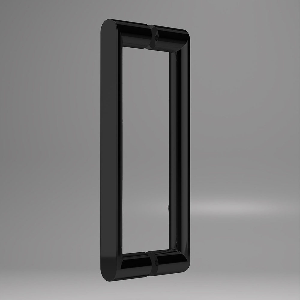 Душевая дверь Дайс (Dice) VDS-4D120CLB, 1200, черный, стекло прозрачное