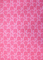 Гипюр стрейч ярко-розовый