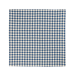 Салфетка Lucas dark blue small natural checks, 40х40 см
