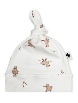 Шапочка Узелок Утята Экрю RinaAmari