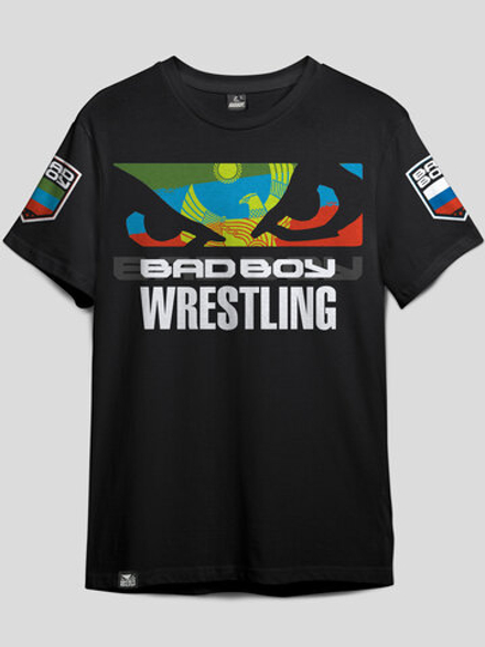 Футболка Bad Boy World Wrestling черная