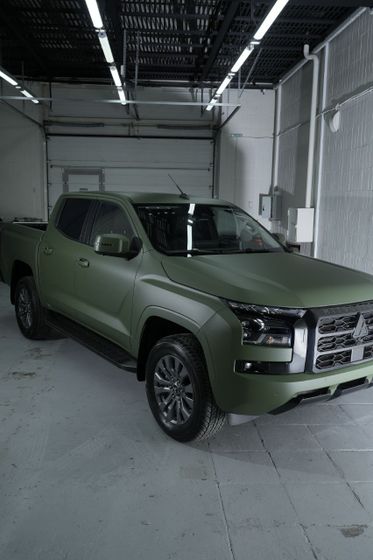 Mitsubishi L200 Пленка Carbins PPF  Satin Army Green  MF-12C