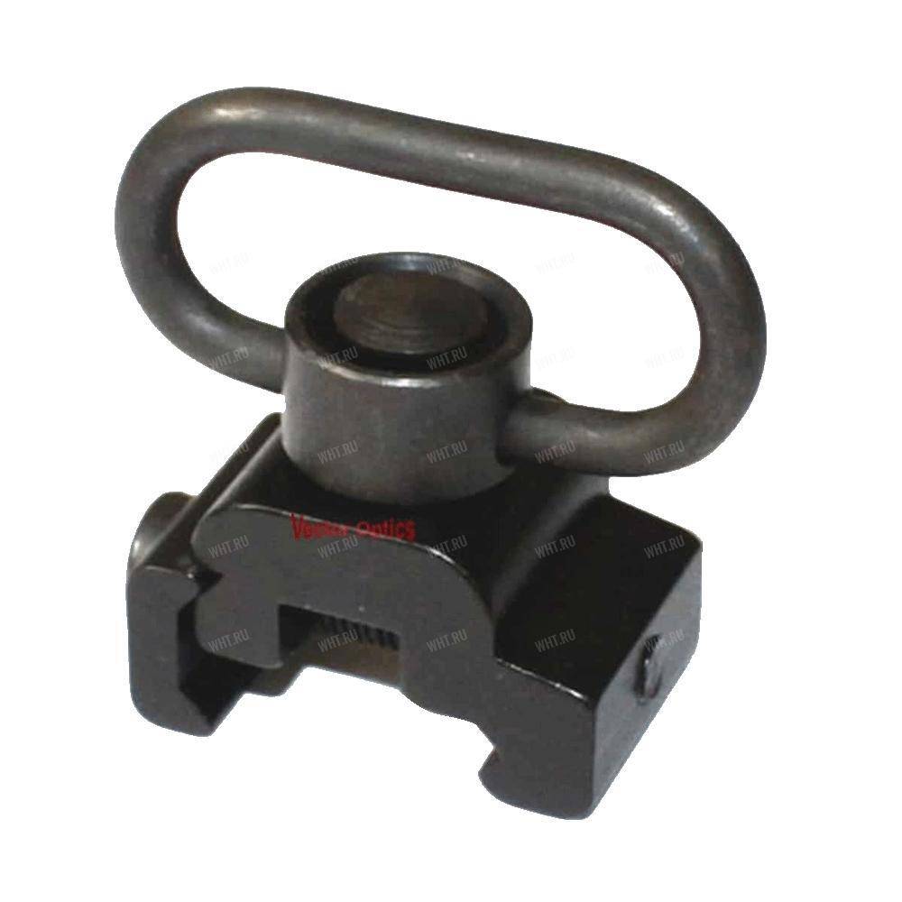 Антабка быстросъемная VECTOR Optics Push Button QD на базу Picatinny, ширина окна 34 мм