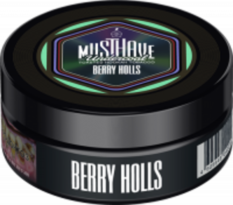 Табак Musthave "Berry Holls" (ягоды-эвкалипт) 125гр