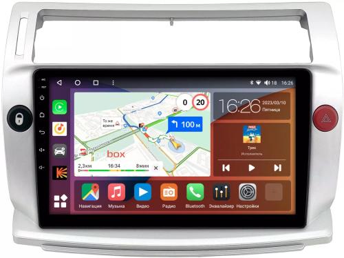 Магнитола для Citroen C4 2004-2011 - Canbox 9-814 Qled, Android 10, Быстрая, SIM-слот