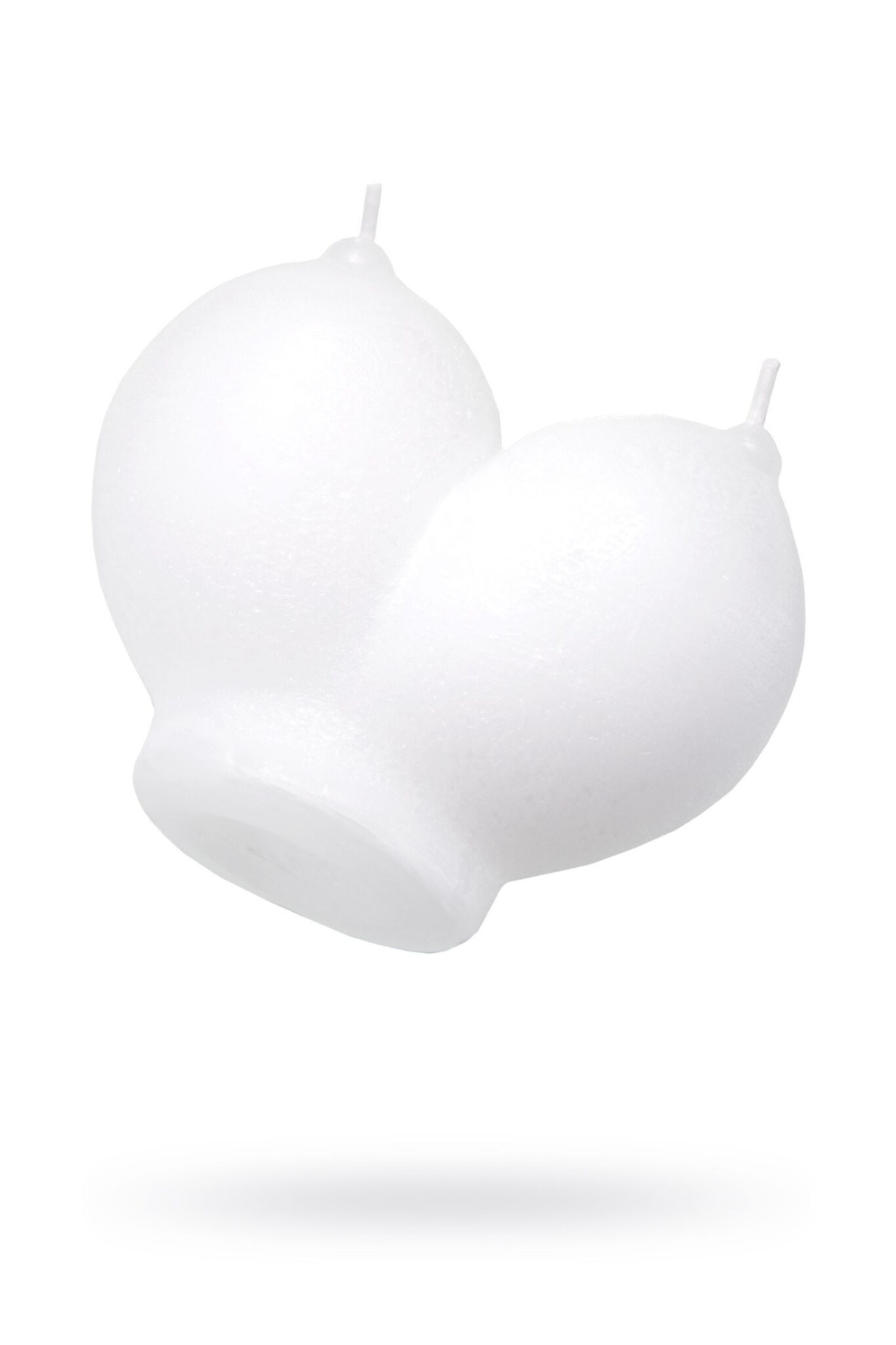 Белая сувенирная свеча «Сиськи»