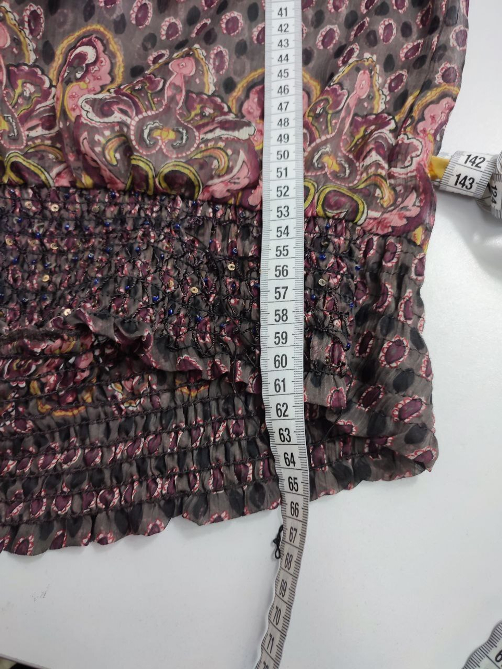 Блуза на резинке 46 размер