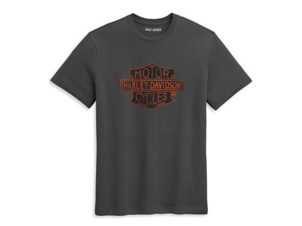 Футболка Heritage Bar & Shield Logo Tee Harley-Davidson