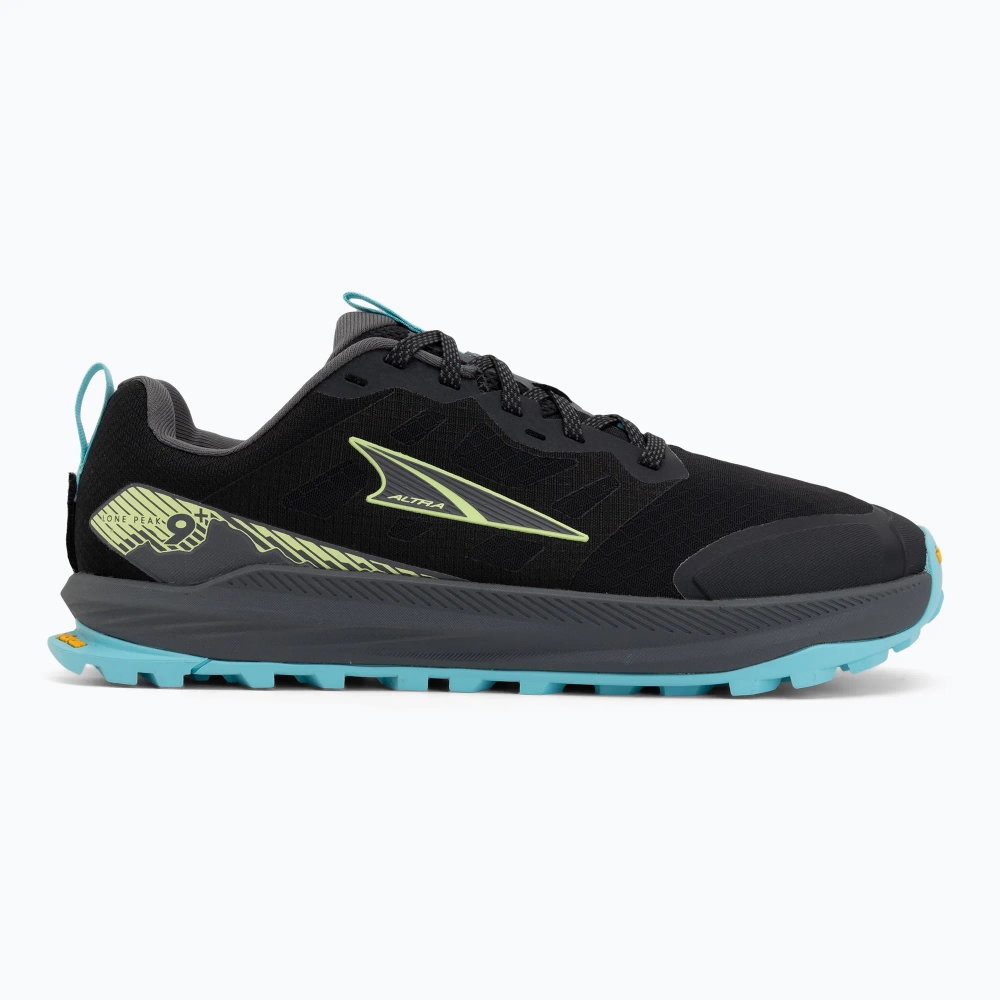 Кроссовки для бега Altra Lone Peak 9+ black/lime
