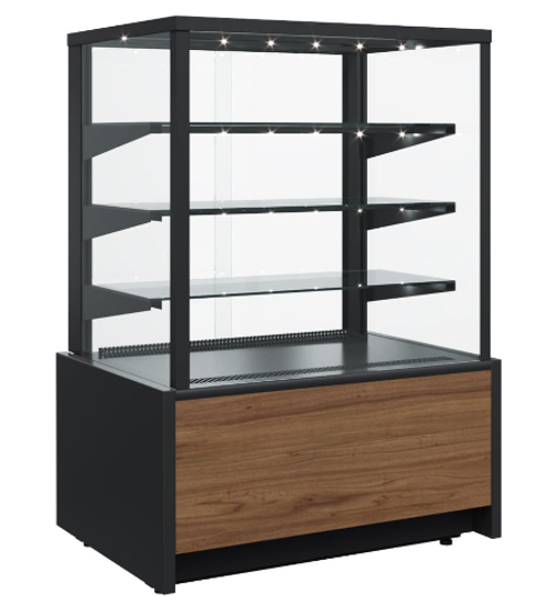 Кондитерская витрина CARBOMA ВХСв-0,6д CUBE LIGHT (KC70 VM 0,6-1)