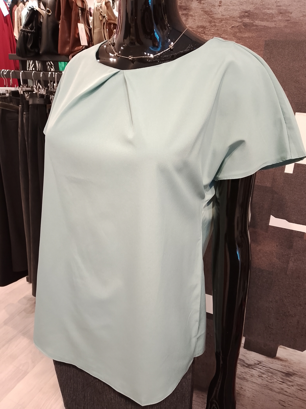 Блуза Ника (мята) Б10956 (46)