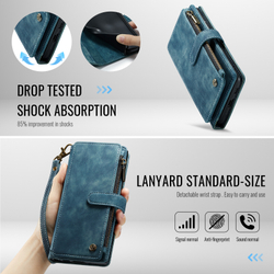 Многофункциональный чехол-кошелек CaseMe 3 in 1 Matte Wallet для Samsung Galaxy S26