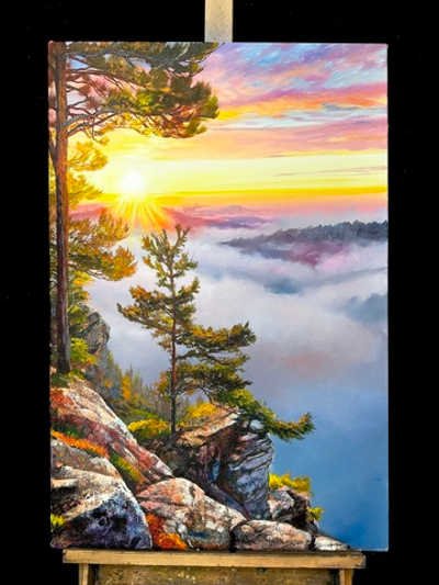 Рассвет на вершине мира