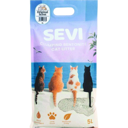 Наполнитель бентонит Sevi Оригинал 5 л