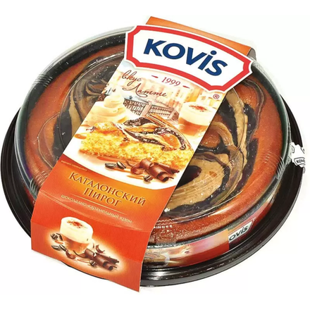 Пирог Kovis Каталонский шоколадно-карамельный крем 400 гр