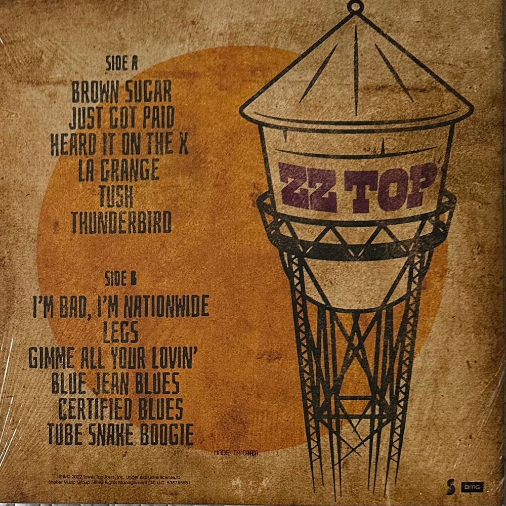 ZZ Top - Raw (Европа 2022г.)