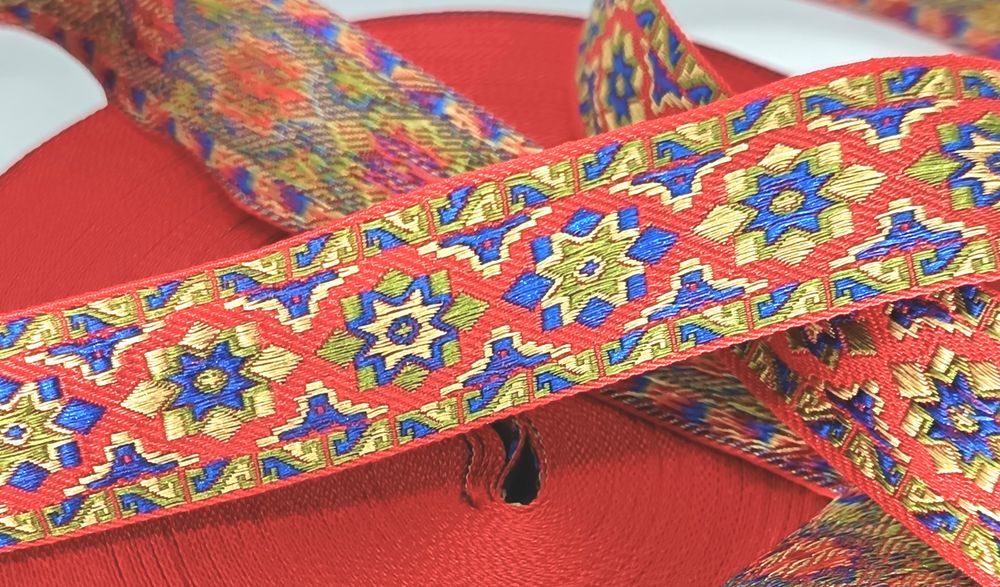 Тесьма жаккард, ш. 3 см