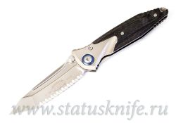Нож Microtech Socom Bravo 261-9CFTI Full Serrated Tanto Blue Collarфотография - 1