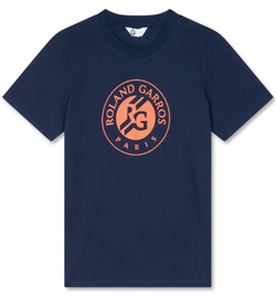 Женское теннисное поло Roland Garros Logo Tasha - темно-синий