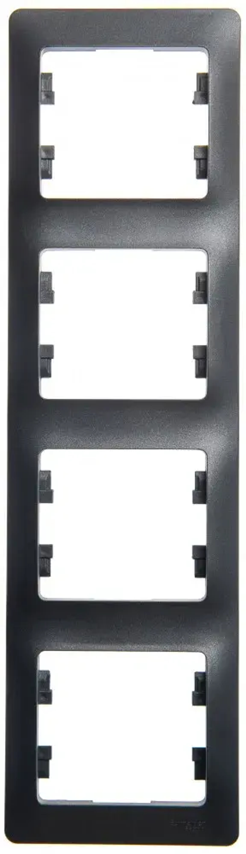 GLOSSA 4-постовая РАМКА, вертикальная, АНТРАЦИТ