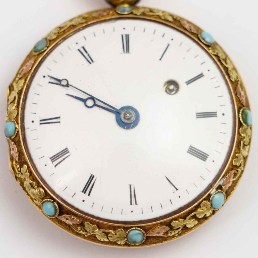 Антикварные карманные часы эпохи Ампира