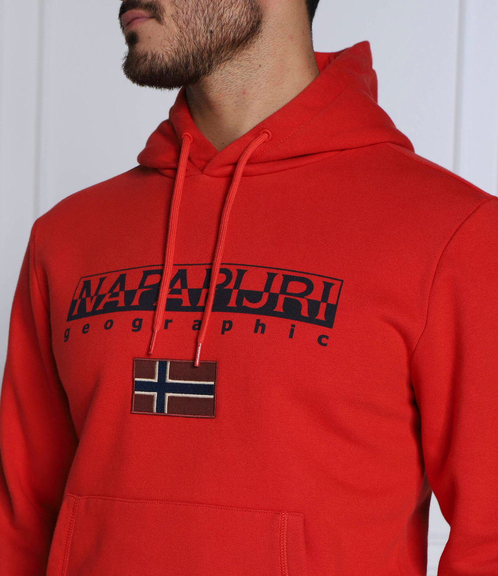 Худи b-ayas h Napapijri - оранжевый(NP0A4GJA)