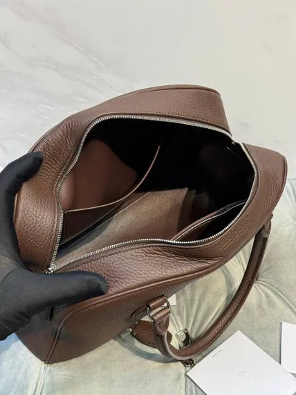 Сумка The Row India bag 10.00, коричневый