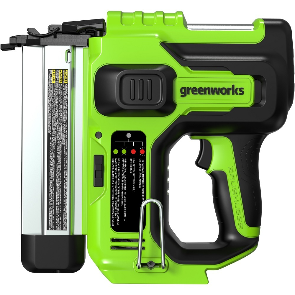 Нейлер аккумуляторный GREENWORKS GD24BN 24V без акб и з/у   3400707