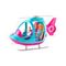 Розовый вертолет Barbie FWY29