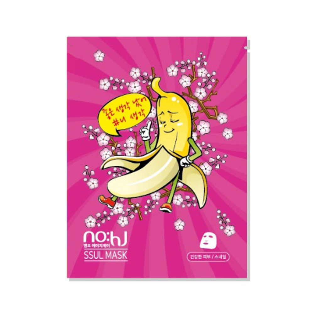 Тканевая маска с муцином улитки NOHJ BanaMan Ssul Maskpack Snail