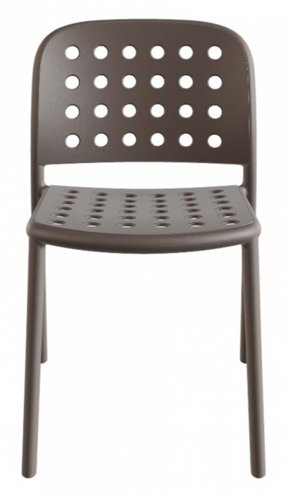 Стул пластиковый Papatya Bomonti-S, тортора