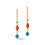 Серьги Multicolour Coeur de Lion
