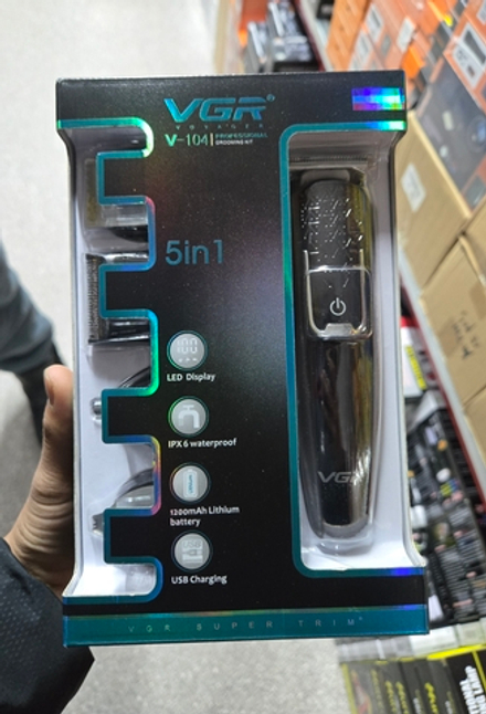 Бритвенная машинка V-104 VGR 5 в 1