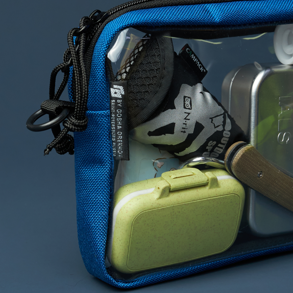 Transparent Case GO box королевский синий