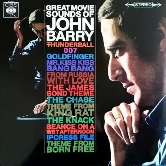 John Barry & His Orchestra – The Great Movie Sounds Of John Barry LP