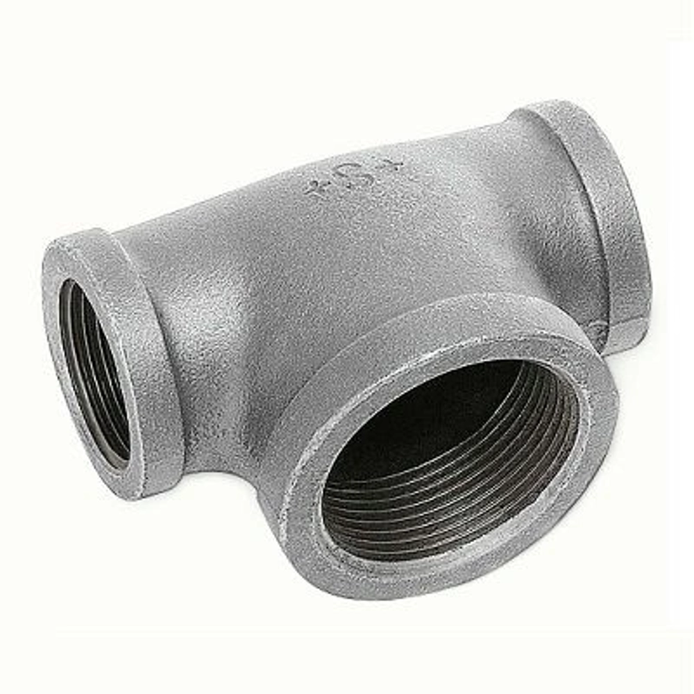 Тройник оцинкованный ВР, тип 130, Sanha