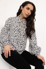 Блуза Артемида (черно-белая) Б12781-29М LT Collection