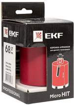 Коронка алмазная EKF dch-68-mh-m16