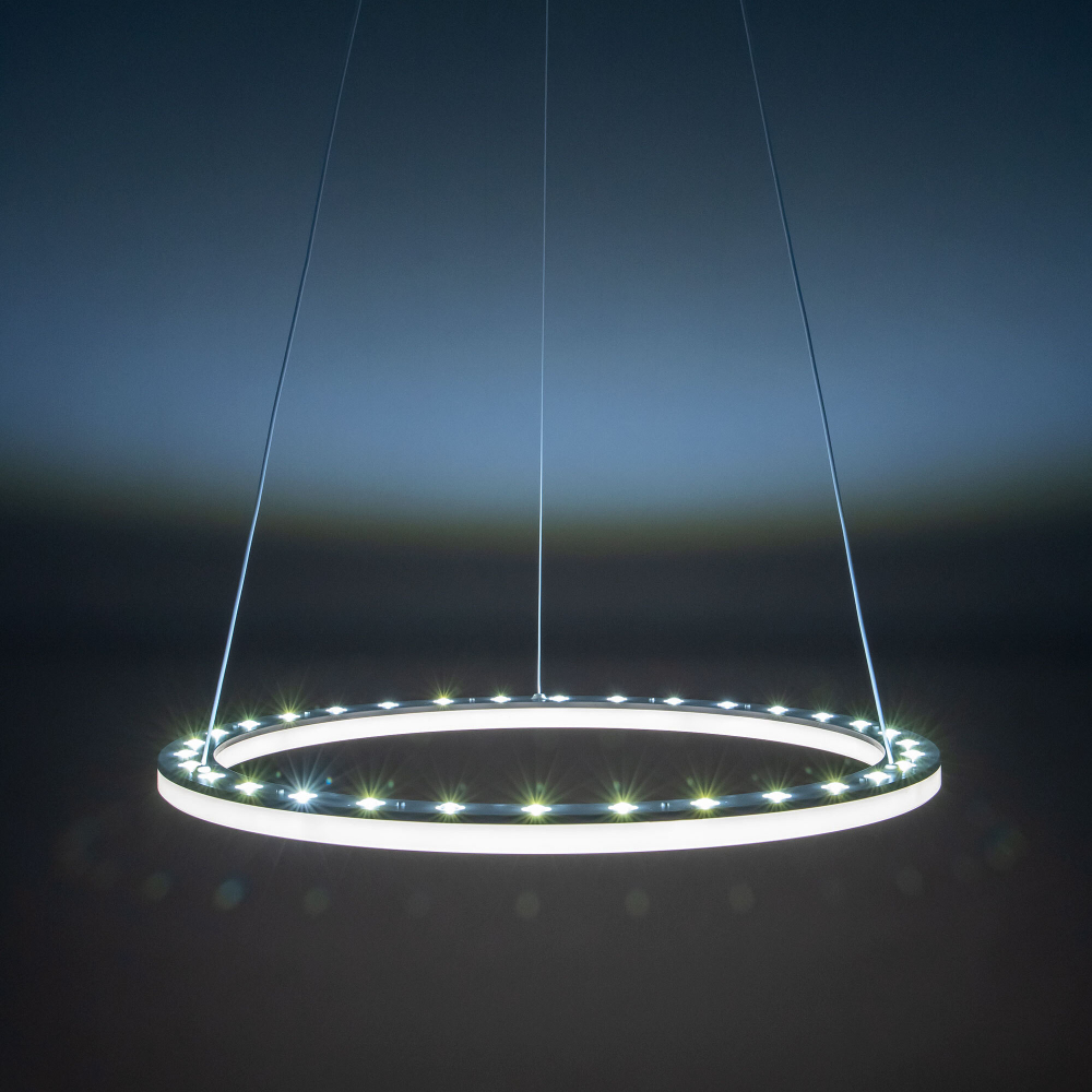 Citilux Электрон CL710B64S LED Люстра подвесная с пультом Белая