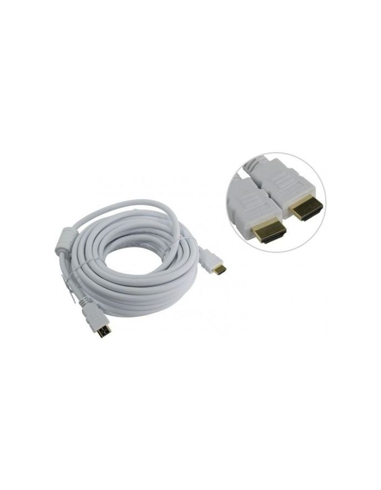 Aopen Кабель HDMI 19M/M ver 2.0, 10М, 2 фильтра, белый  &amp;lt;ACG711DW-10M&amp;gt;[4895182204201]
