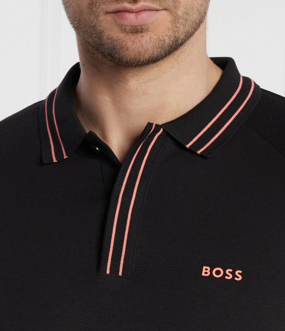 Поло Paule 2 BOSS GREEN - черный(50512740)