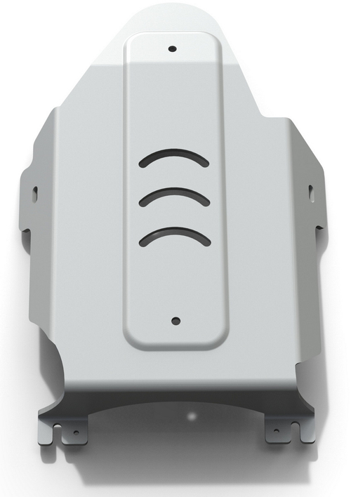 Защита редуктора Rival для Jaguar E-Pace (V - 2.0D (150 л.с.)) АКПП 4WD 2017-н.в./Land Rover Discovery Sport (V - 2.0 (240 л.с.); 2.0D (150 л.с.); 2.2D (150/188 л.с.)) 2014-2019, штампованная, алюминий 4 мм, с крепежом, 333.3127.1