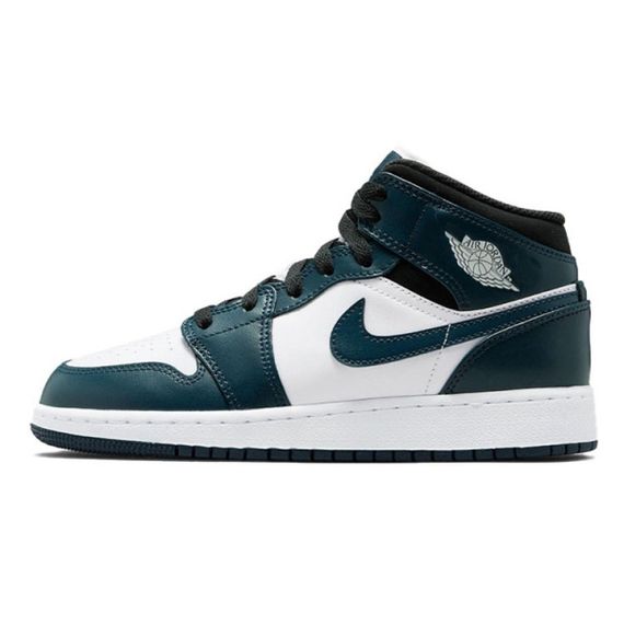 Иордания Air Jordan 1 Детские баскетбольные кроссовки МИД Топ Юнисекс