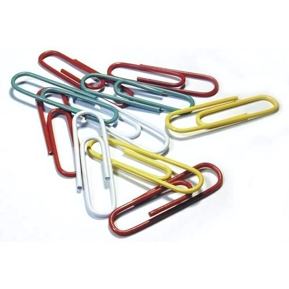 Скрепки канц.цв 28мм 100шт. (DOLCE COSTO)