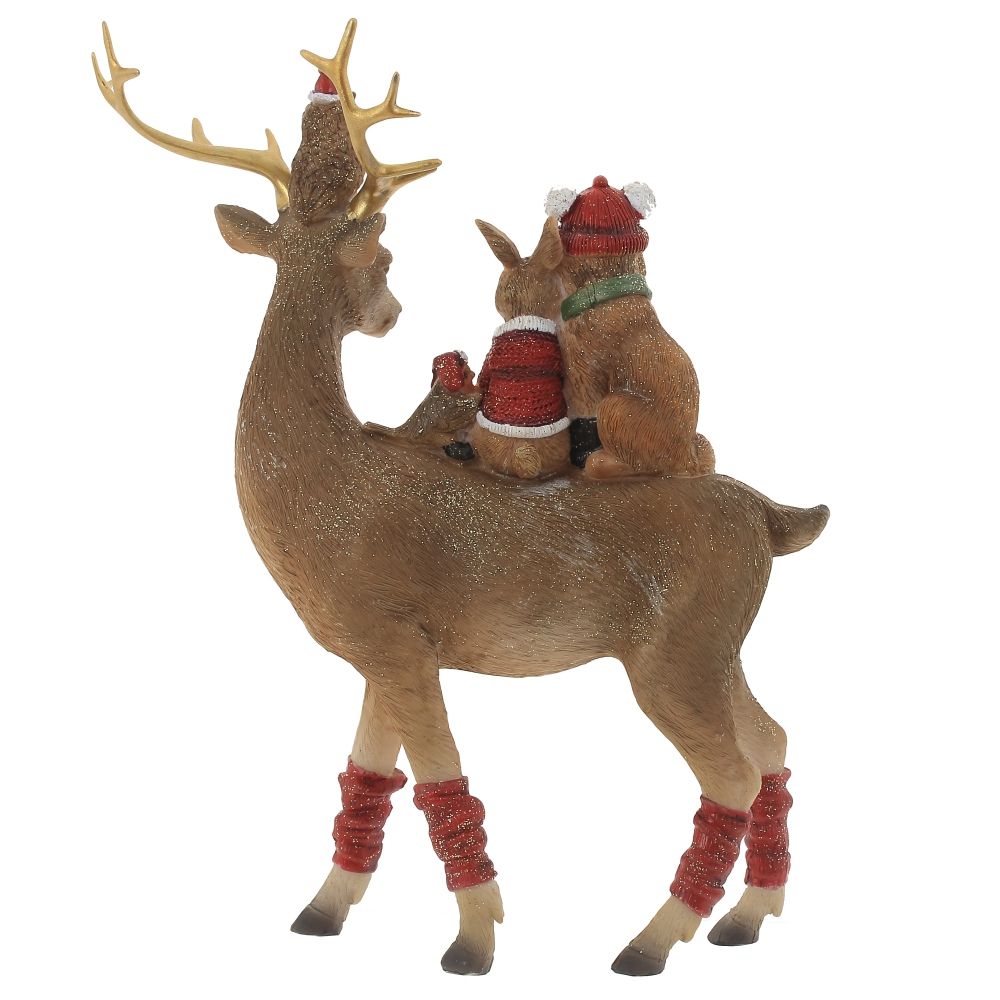 GAEM Фигурка декоративная "Олень", L19,5 W9 H24 см