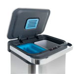 Ведро для раздельного сбора мусора, сенсор, 4 емкости, Foodatlas, JAH-8889, 50л (12+12+13+13)